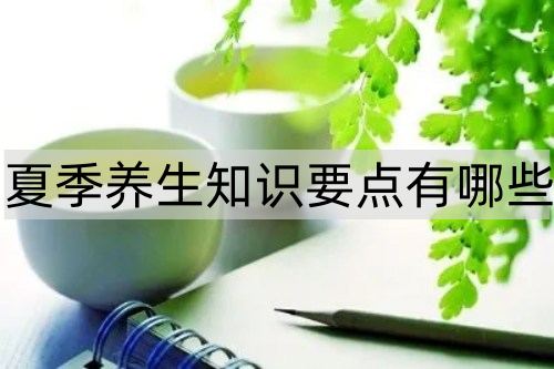 夏季养生知识要点有哪些_http://www.365jiazheng.com_健康护理_第1张