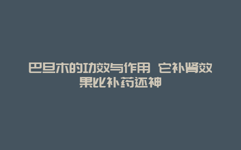 巴旦木的功效与作用 它补肾效果比补药还神