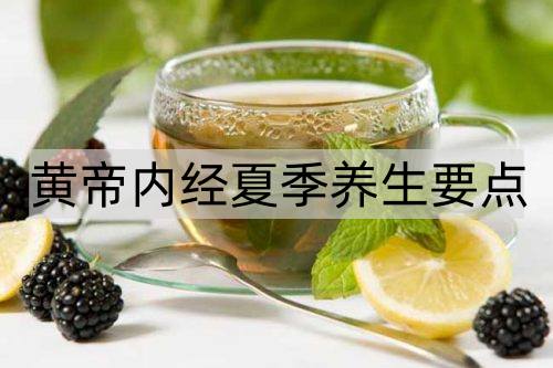 黄帝内经夏季养生要点_http://www.365jiazheng.com_健康护理_第1张