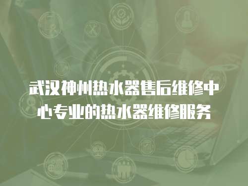 武汉神州热水器售后维修中心专业的热水器维修服务